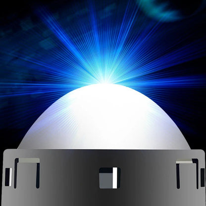 LED Dual-light Follower Lens Car Headlamps