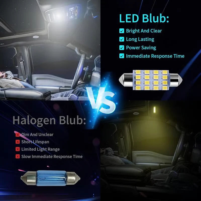 💡 42-Piece Super Bright LED Car Interior Lighting Set 🚗