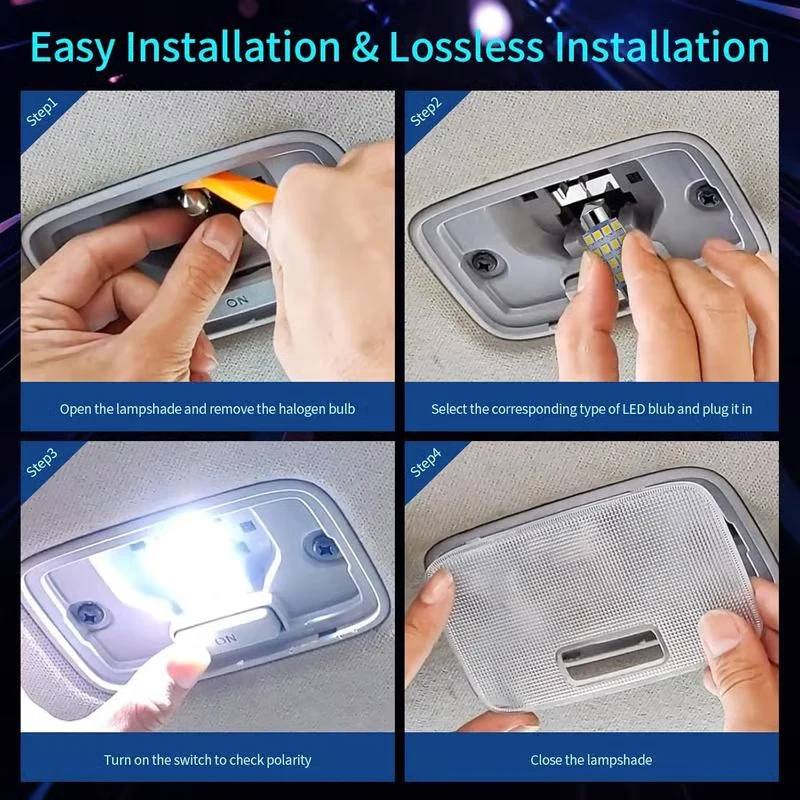 💡 42-Piece Super Bright LED Car Interior Lighting Set 🚗