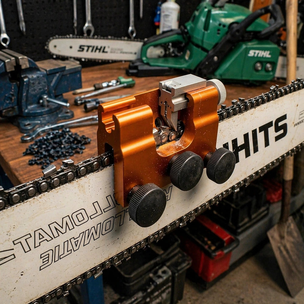Professional Chainsaw Sharpener – Precision Chain Grinding Tool for Fast, Consistent Results