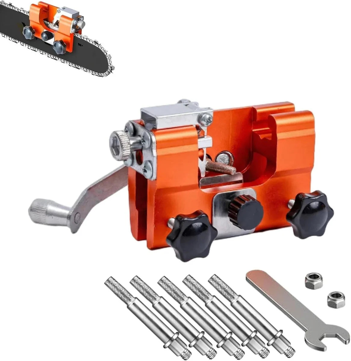 Professional Chainsaw Sharpener – Precision Chain Grinding Tool for Fast, Consistent Results