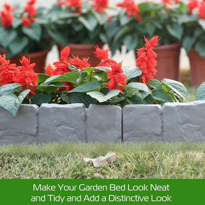 🥳2026 HOT SALE🥳✨ 50% OFF! Faux Stone Garden Edging Border! 🏡♻️