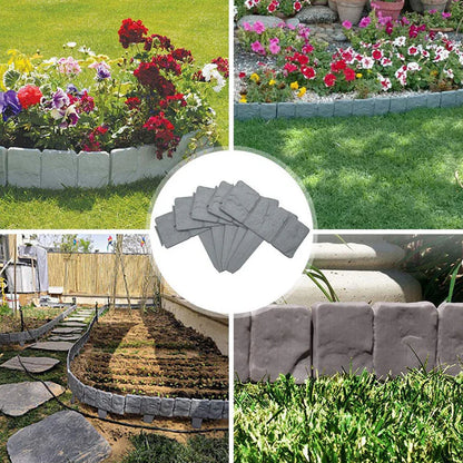 🥳2026 HOT SALE🥳✨ 50% OFF! Faux Stone Garden Edging Border! 🏡♻️